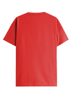 ADRO Mens Solid Regular Fit T-Shirt (RN24-POC-RD_Red