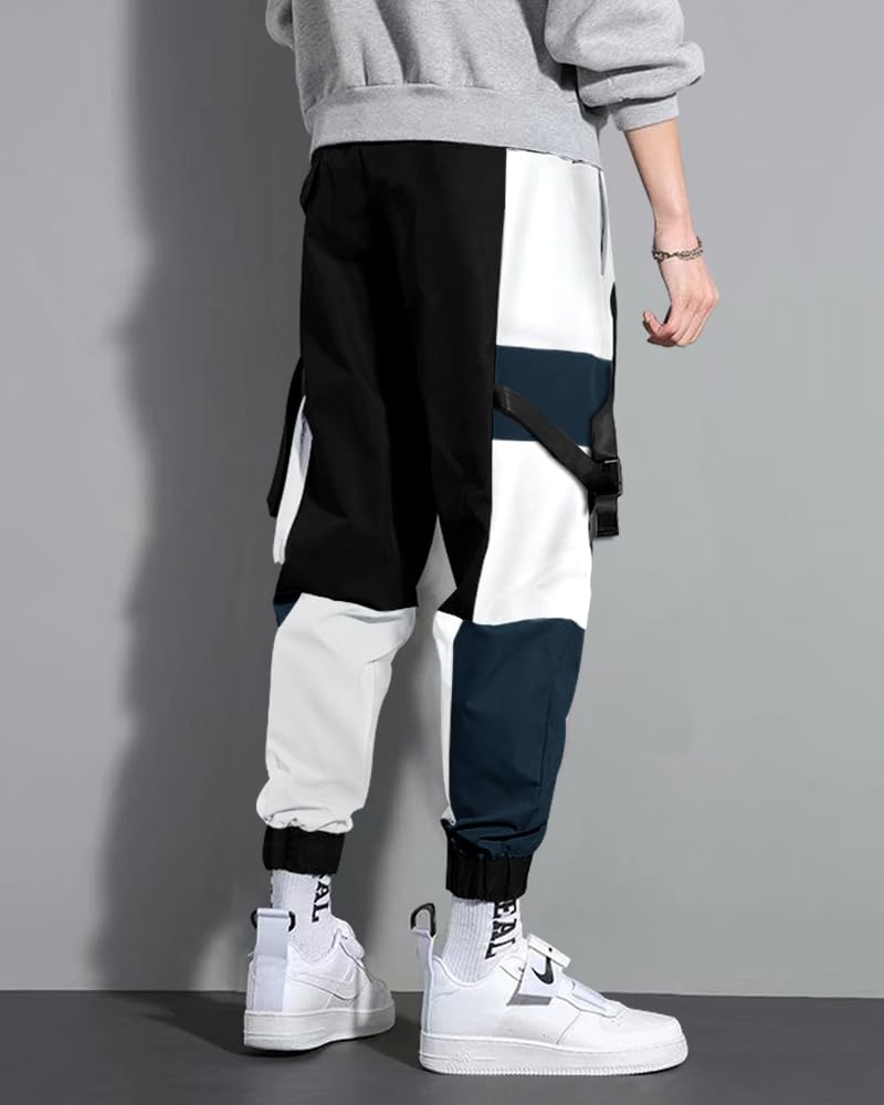 Noble Monk Track Pant For Men | Stylish Track Pants | Cargo Pockets | JoggerS For Men