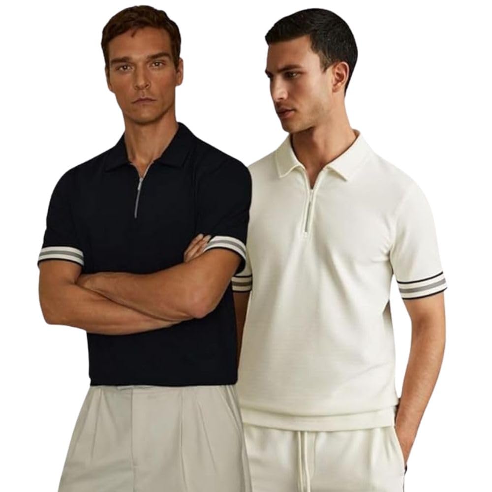 Leriya Fashion T Shirt For Men | Polo T-Shirt For Man | Plain | Casual Stylish | Half Sleeve | ManS Polycotton Solid Slim Fit T