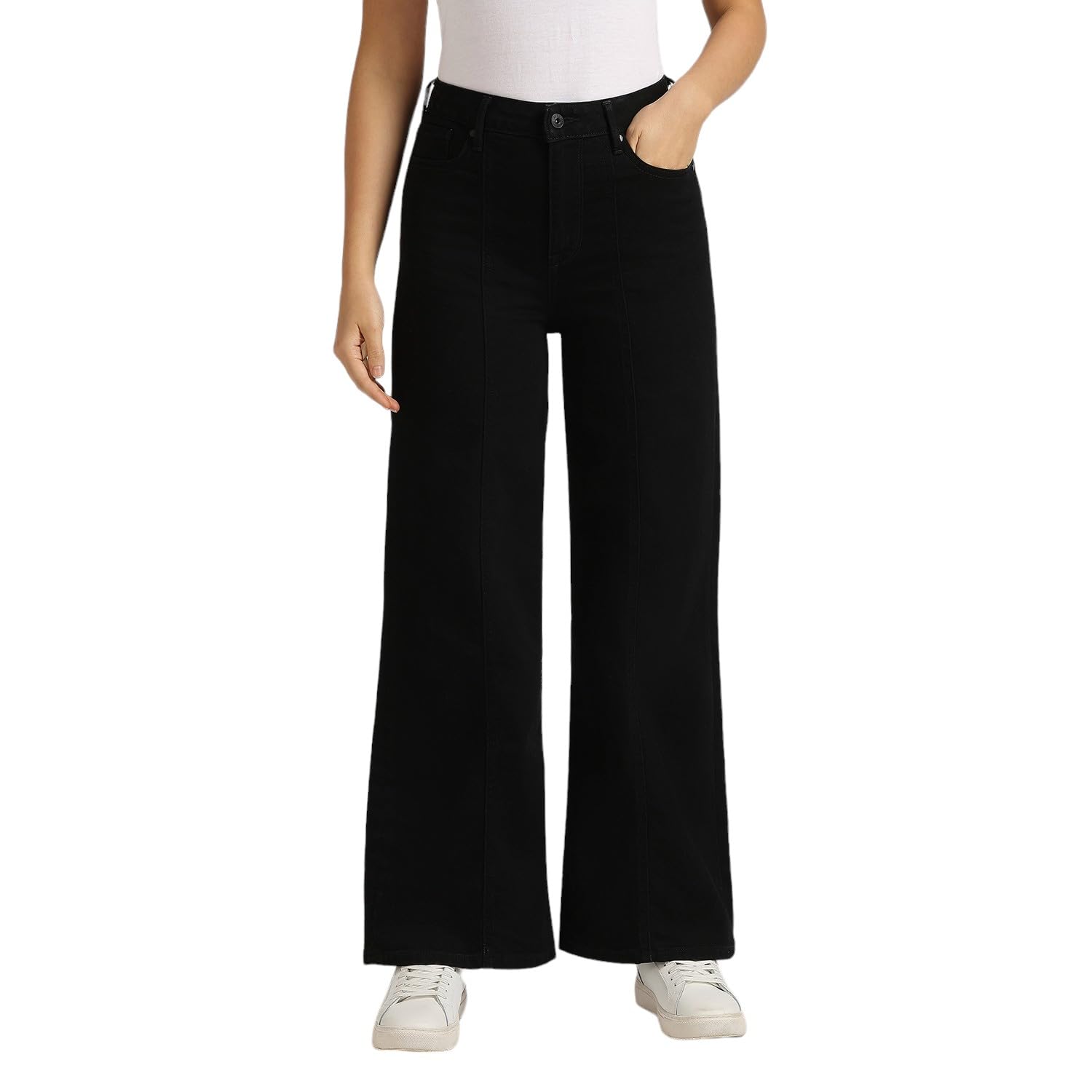 Pepe Jeans WomenS Loose Jeans (Pl204940Q010_Black Used