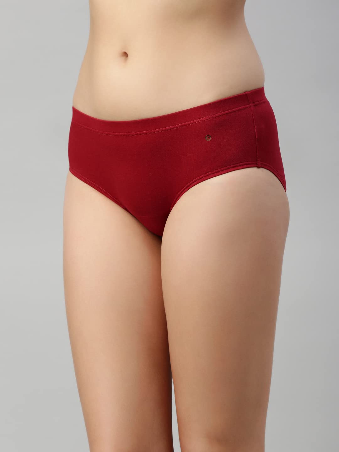 Enamor Women Mid Waist Cotton Panty
