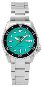 SEIKO 5 Sports SRPK33 10 ATM Water Resistant 38.0mm Vibrant Green Dial Automatic Men's Watch