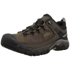 KEEN Men's Targhee 3 Low Height Waterproof Hiking Shoes, Bungee Cord/Black, 10 Wide