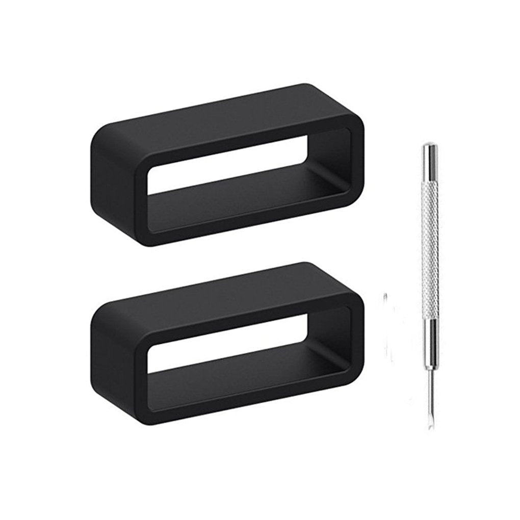 Chimei Rubber Watch Band Loop Sillicon Watch Strap Keeper Replacement Holder Retainer 26mm 2pcs