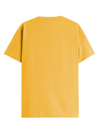 ADRO Mens Solid Regular Fit T-Shirt (RN24-GOK-MU_Mustard