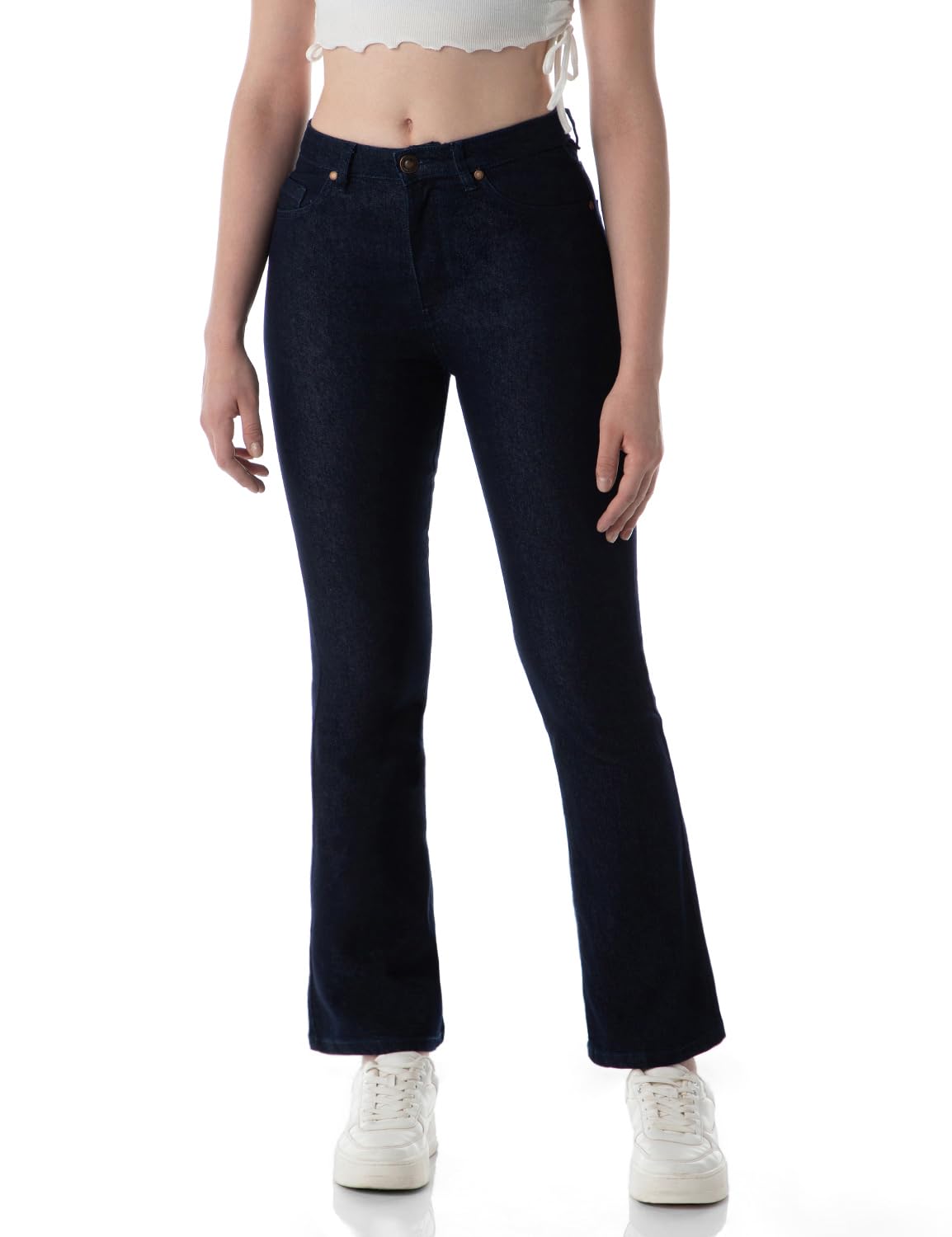 Inkd WomenS Classic Jeans (Inkss24Wjn-410_Dark Knight