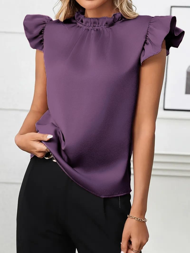 Indoprimo Satin Western Stylish Top For Women | Top For Office & Casual Wear