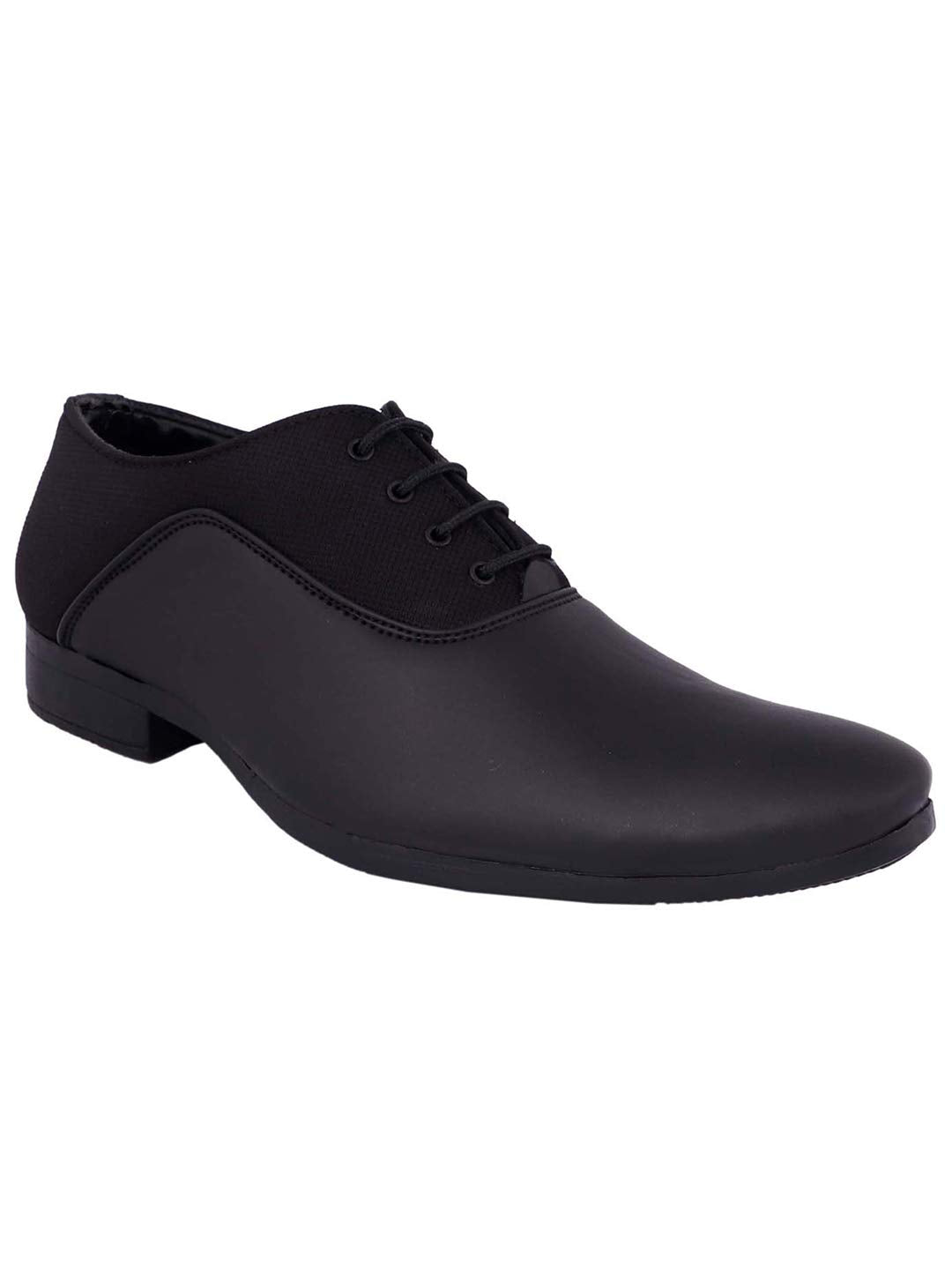 AADI Mens Black Synthetic Leather Derby Formal Shoes MRJ1488_08 8