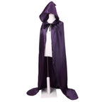 Colorful House Unisex Full Length Hooded Cape Costume Cloak/1PC (Purple, 59)