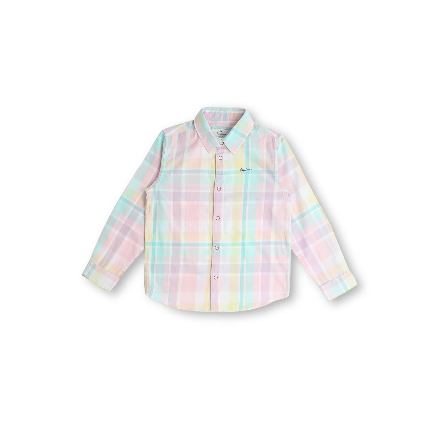 Pepe Jeans BoyS Checkered Regular Fit Shirt (Pb302621_Pink