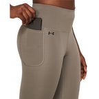 Under Armour Womens Motion Ankle Leggings, (200) Taupe Dusk / / Black, Small