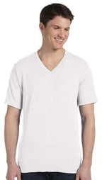 Unisex Triblend V-Neck T-Shirt - BLUE TRIBLEND - S(D0102H7WXKT)