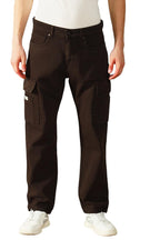 Dennis Lingo Mens | Brown | Denim | Mid Rise | Relaxed fit | Jeans