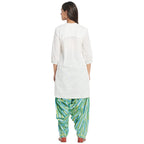 Fabindia Women Printed 2 Piece Kurta Et Cotton_ Multicolour