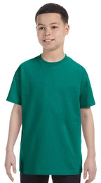 Youth DRI-POWER AcTIVE T-Shirt - IRISH gREEN HTHR - M(D0102HI3TUW)