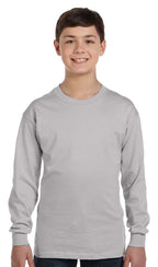 Youth Authentic-T Long-Sleeve T-Shirt - BLAcK - XS(D0102H2HX8g)