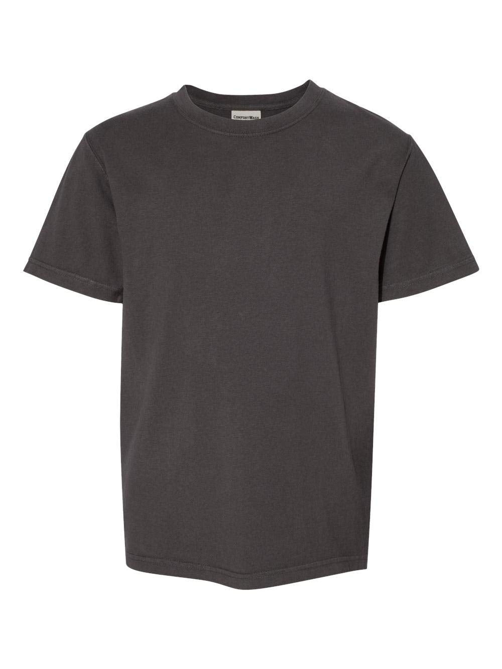 Youth garment-Dyed T-Shirt - BLAcK - XS(D0102H7DXI6)