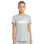 PUMA Women's Essentials Tee, Light Gray Heather-Ah23, 3X
