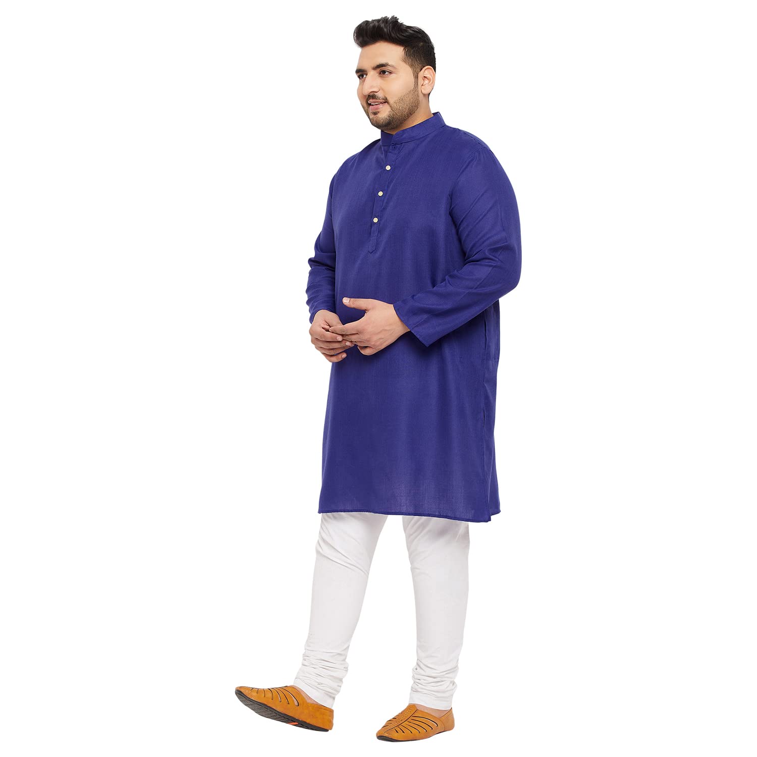 Bigbanana Plus Size Men'S Regular Fit Kurta