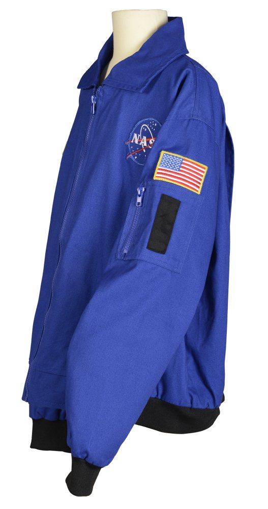 Aeromax Youth NASA Astronaut Flight Jacket, Blue, Small