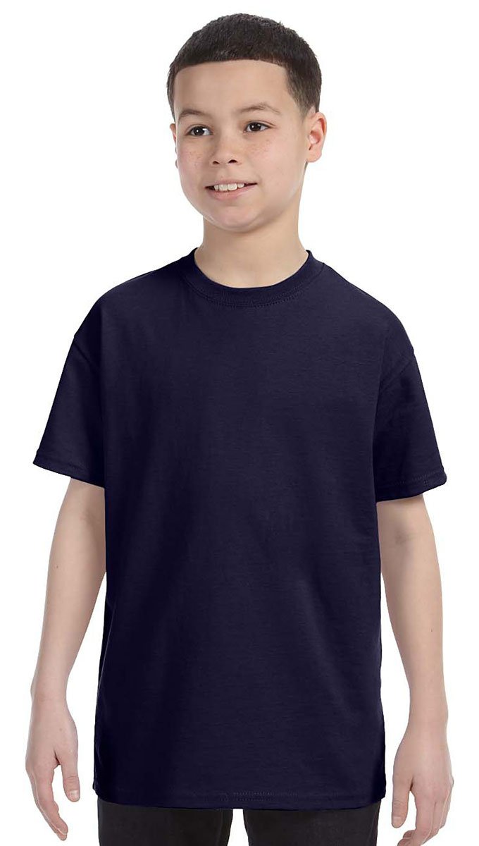 Youth Authentic-T T-Shirt - ASH - XS(D0102H7K4D8)