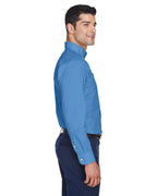 Mens crown Woven collectionSolid Broadcloth - WHITE - 5XL(D0102H76ZNJ)