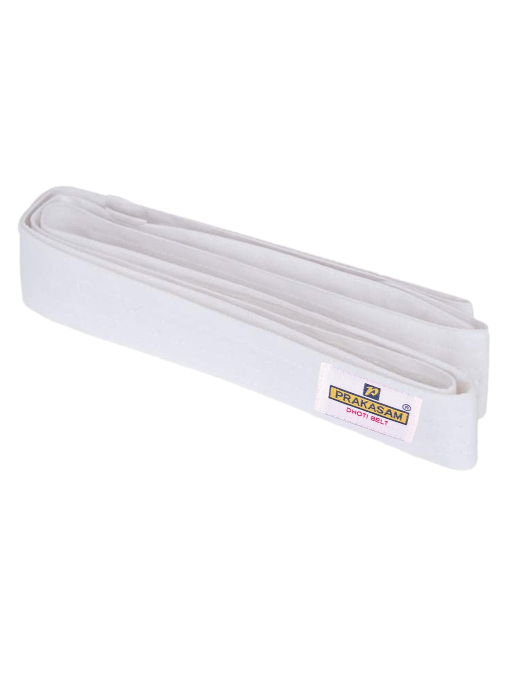 PRAKASAM COTTON Mens Cotton Dhoti Belt | Durable Canvas Cotton Waist Belt for Traditional Dhoti | Adjustable & Comfortable Dhoti