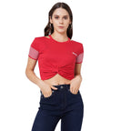 Pepe Jeans WomenS Regular Fit Colour Block T-Shirts