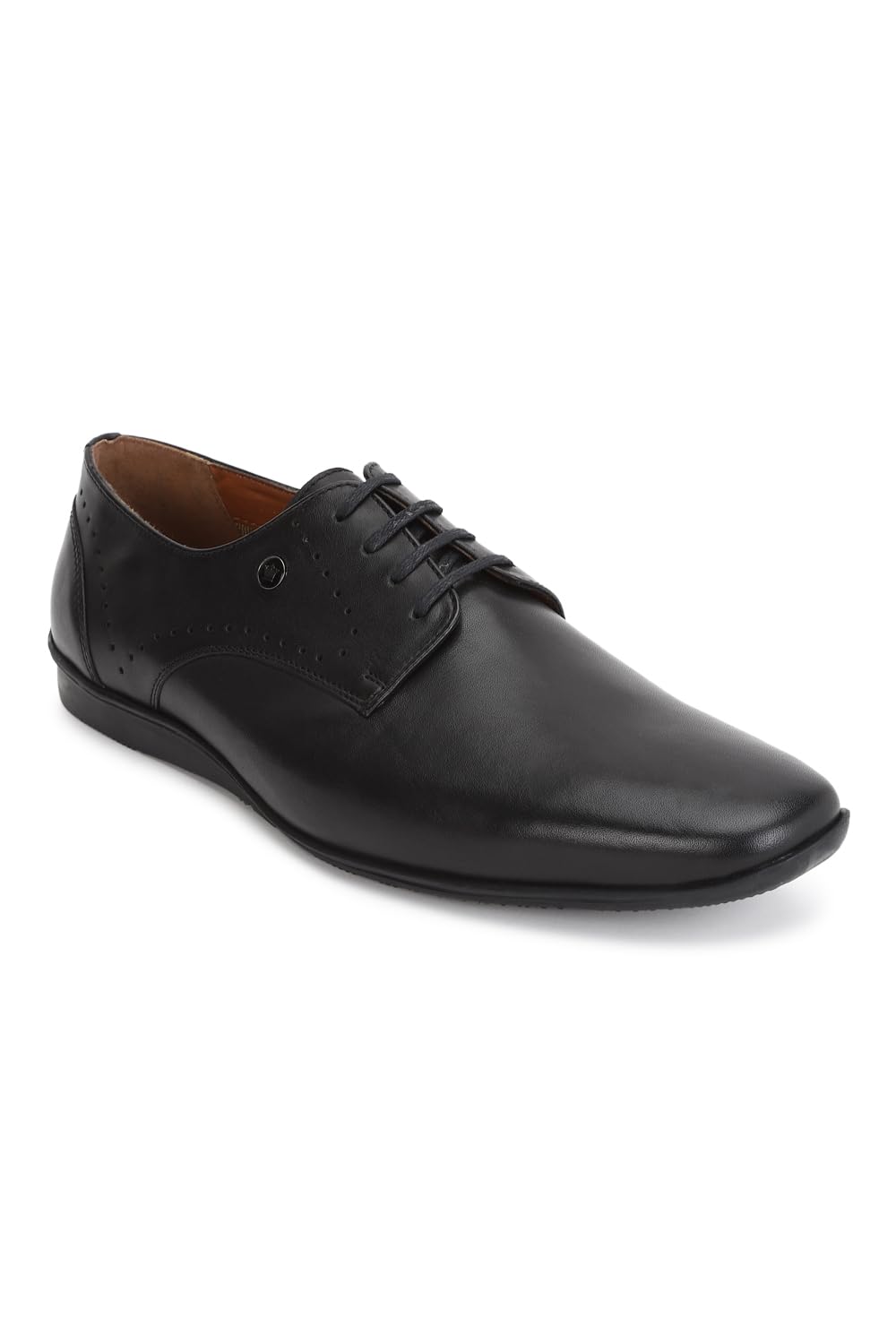 Louis Philippe MenS Black Formal Shoes (8 Uk)