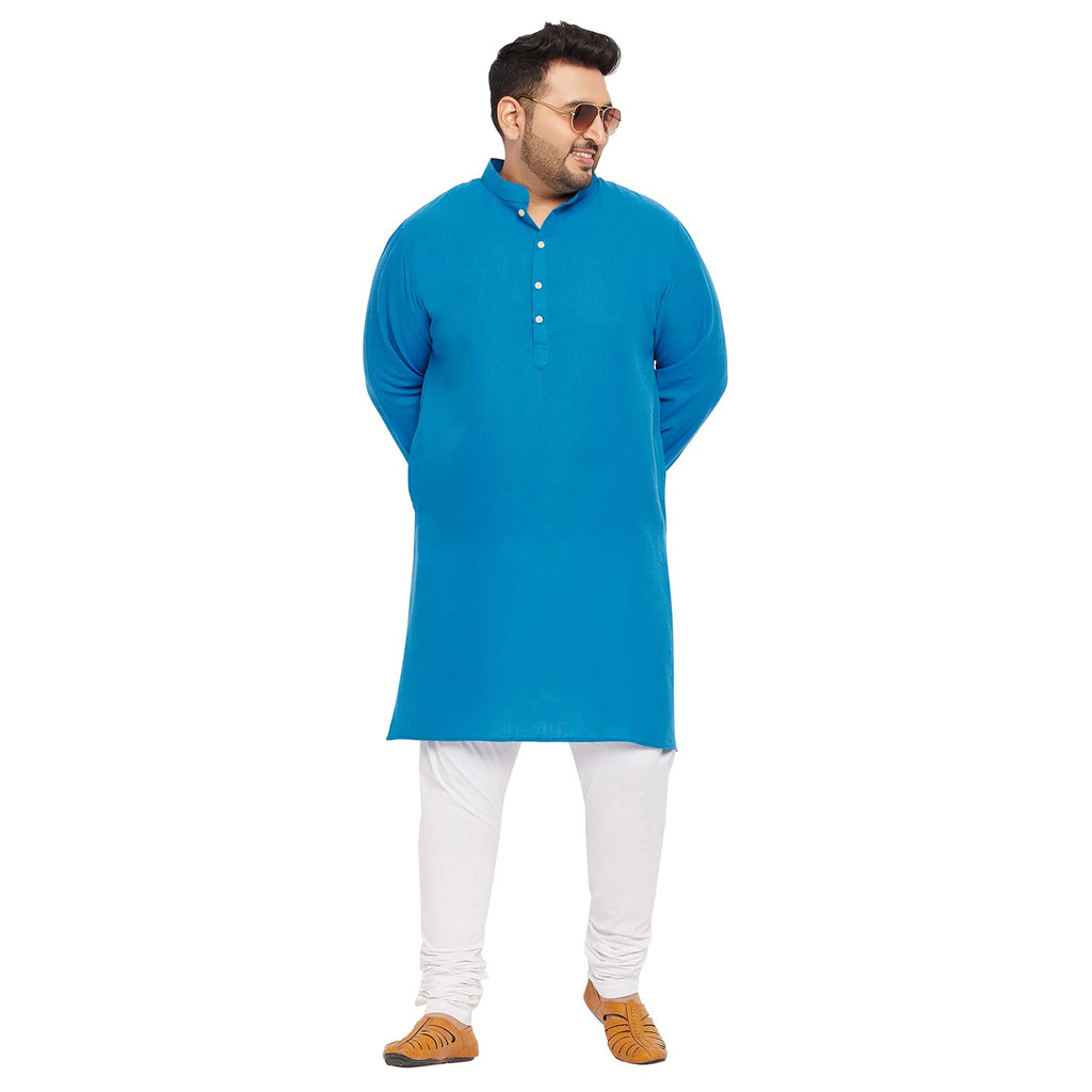 Bigbanana Plus Size Men'S Regular Fit Kurta