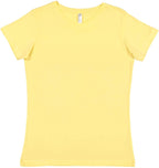 Ladies Fine Jersey T-Shirt - VINTAgE BURgUNDY - XS(D0102H7DZ16)
