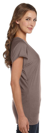 Ladies Flowy Raglan T-Shirt - WHITE - S(D0102H78SRT)