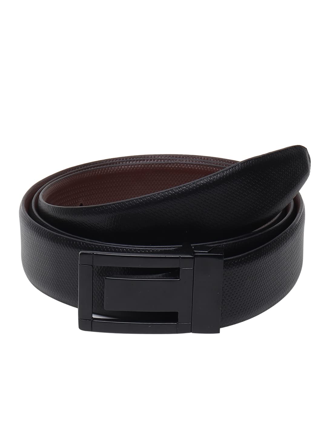 Teakwood Leathers Leather Men Reversible Adjutable, Regular Fit For Jeans Office, Outdoor All Occasion MenS Leather Belt | T_Bt_ 34