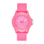 Skechers Women's Rosencrans Midsize Quartz Three-Hand Watch, Color: Bright Pink (Model: SR6022)
