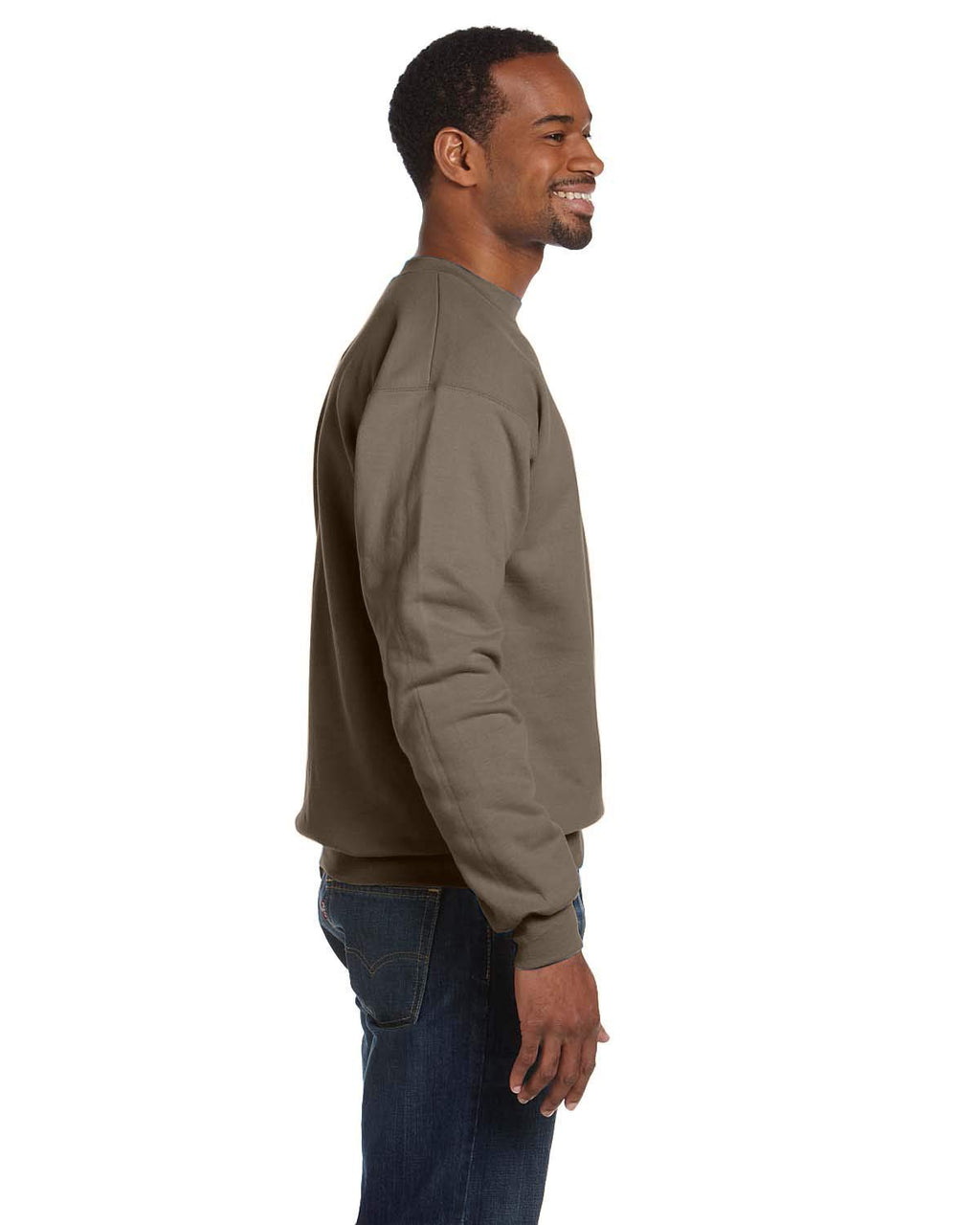 Unisex Ecosmart 5050 crewneck Sweatshirt - cARDINAL - S(D0102H7YT66)