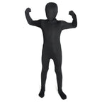 Morphsuits Kids Black Bodysuit Costume, Black Full Body Suit Halloween, All Black Costume Morph Suit Boys, Full Body Black Suit 