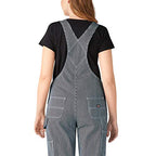 Dickies womens Boyfriend Bib Overall, Stonewashed Hic, Small US