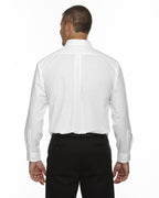 Mens crown Woven collectionSolid Broadcloth - WHITE - 5XL(D0102H76ZM2)