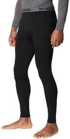 32 Degrees Mens 2 Pack Heat Performance Thermal Baselayer Pant Leggings, Black/Black, XL