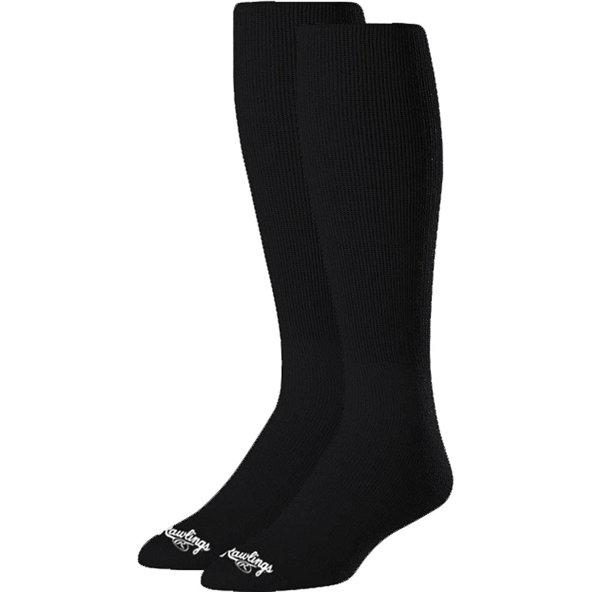Rawlings Baseball Socks (2 Pair), Black, Small