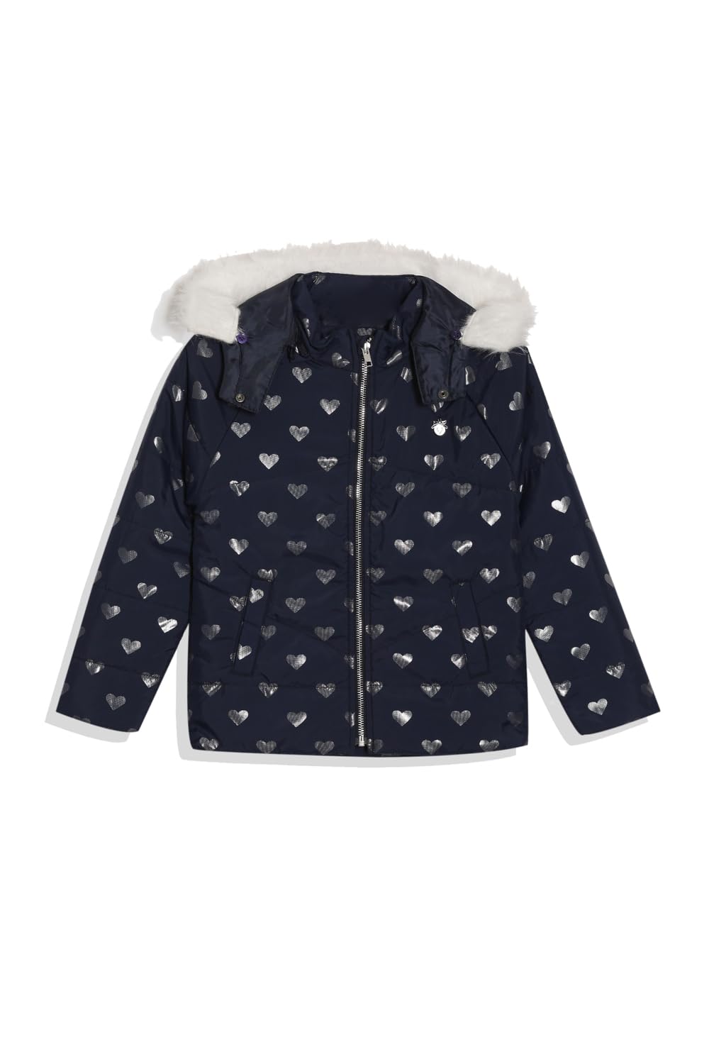 Allen Solly Girls Regular Fit Printed Jacket