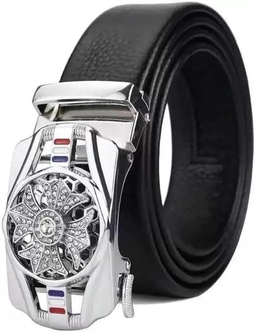 Niddleman 2912/ Trendy Unisex Artificial Leather Belt, Boys Belt For Casual Or Formal Classic Designs For Work & Business Casual 34