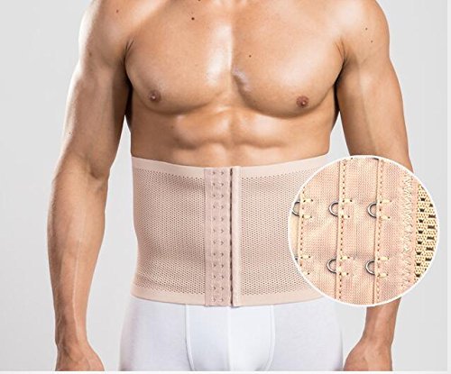 IMPORTIKAAH 3 Hooks Instant Tummy Tuck Slim Waist Belt Shaper Cincher Trimmer Bodyshape  Cream (XXL) 2