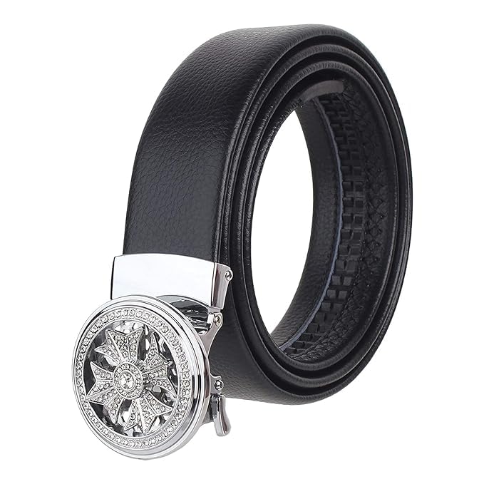 Niddleman 1798/ Trendy Unisex Artificial Leather Belt, Boys Belt For Casual Or Formal Classic Designs For Work & Business Casual 34