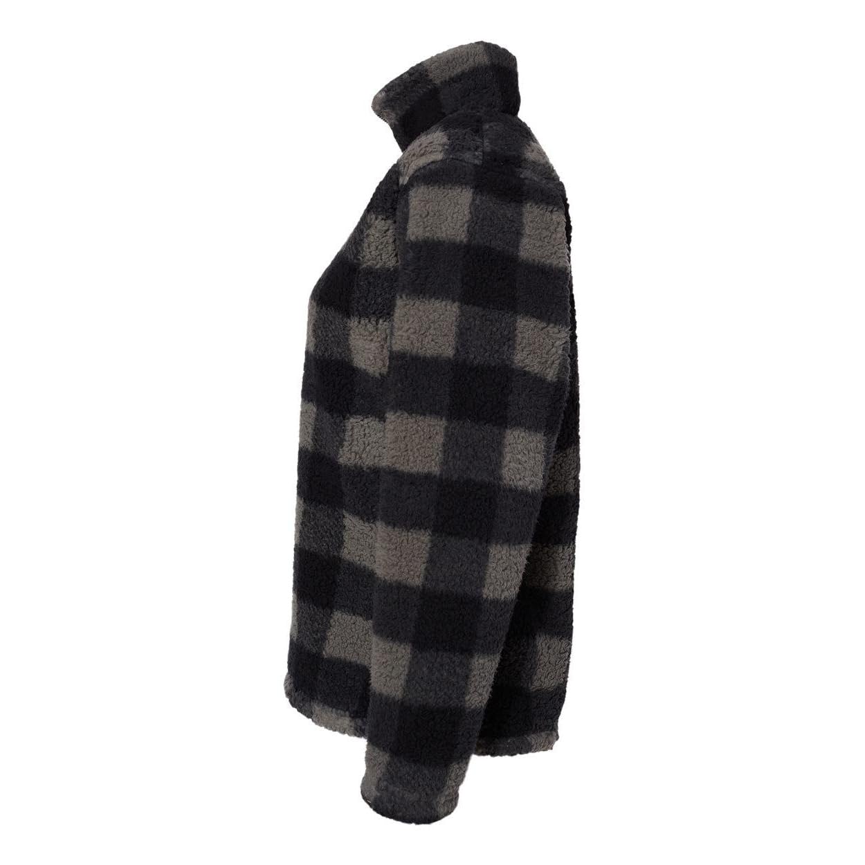 Ladies Epic Sherpa 14 Zip - OATMEAL HEATHER - S(D0102H76gXT)