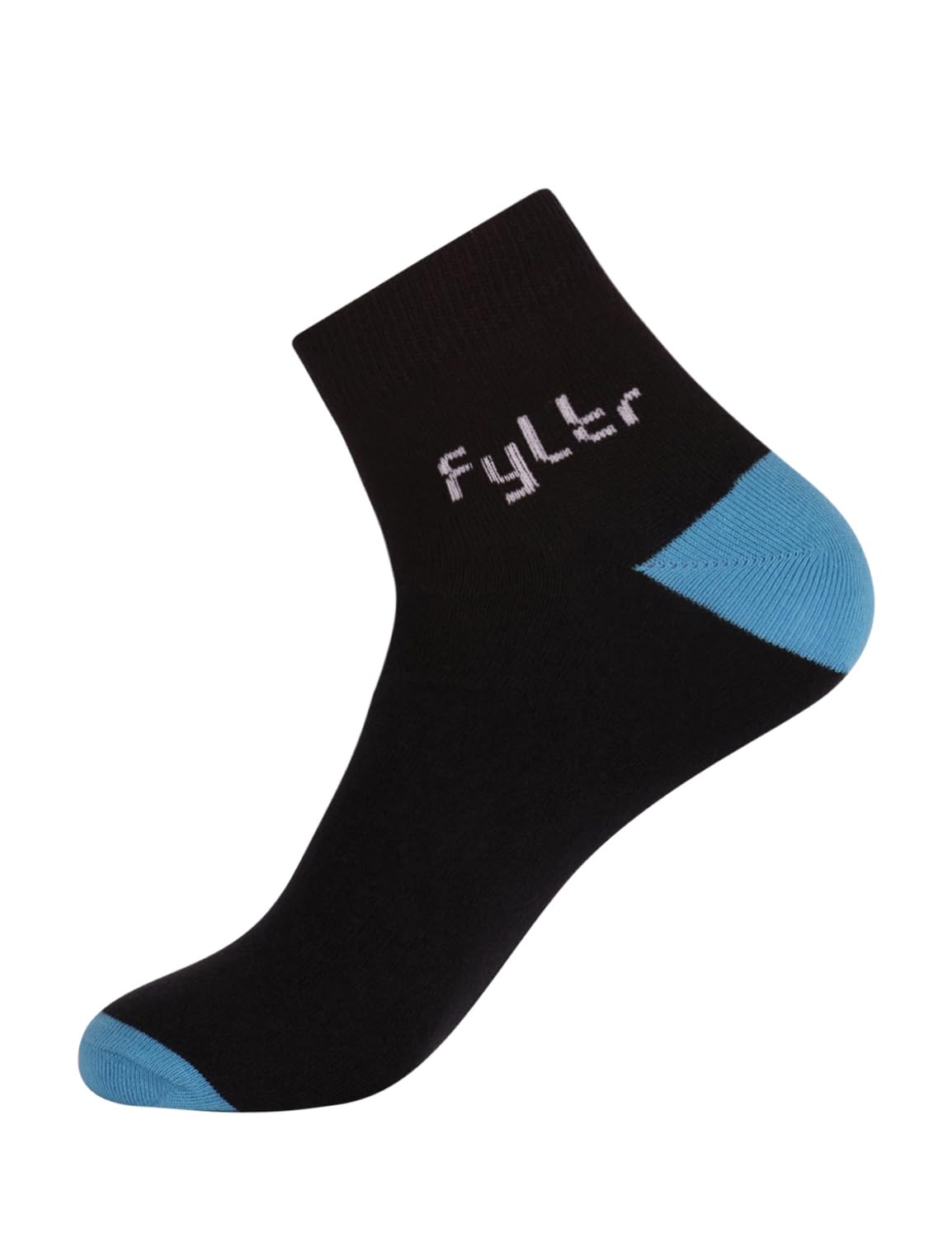 FYLTR Mens Cotton Blend Ankle Length Socks Solid Color