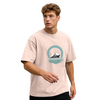 Nobero MenS Solid Oversized Fit T-Shirt (1M-Twrt-C0723_Blush