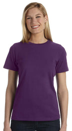 Bella Canvas B6400 Missy Jersey Short Sleeve Tee44; Team Purple - Large