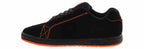 DC mens Gaveler Low Skate Shoe, Black/Orange, 9.5 US