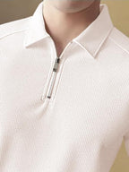 Greciilooks Solid Regular Fit T-Shirt For Men (Gl-M.T Mt1230_White